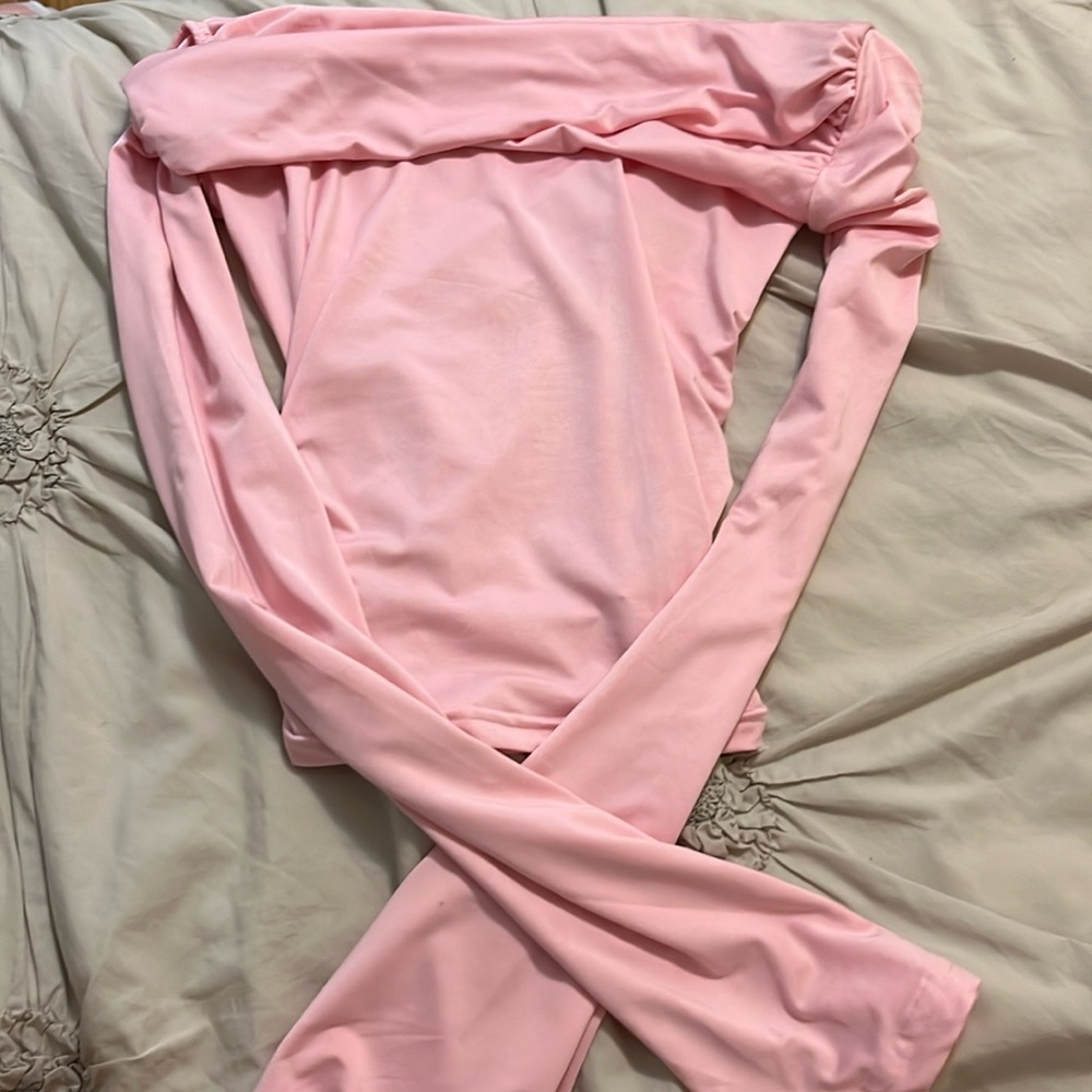 pink long sleeve